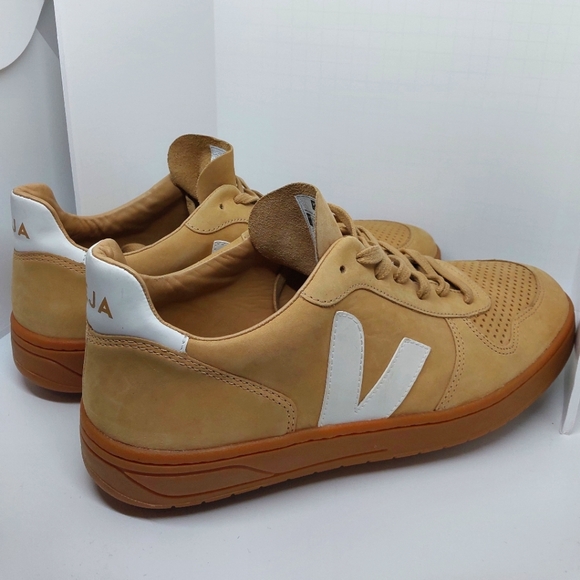 COPY - VEJA Size-11 Tan Sneaker - Picture 2 of 5